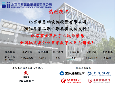 爱游戏·体育-爱游戏（中国）
成功发行北京市首单数字人民币债券